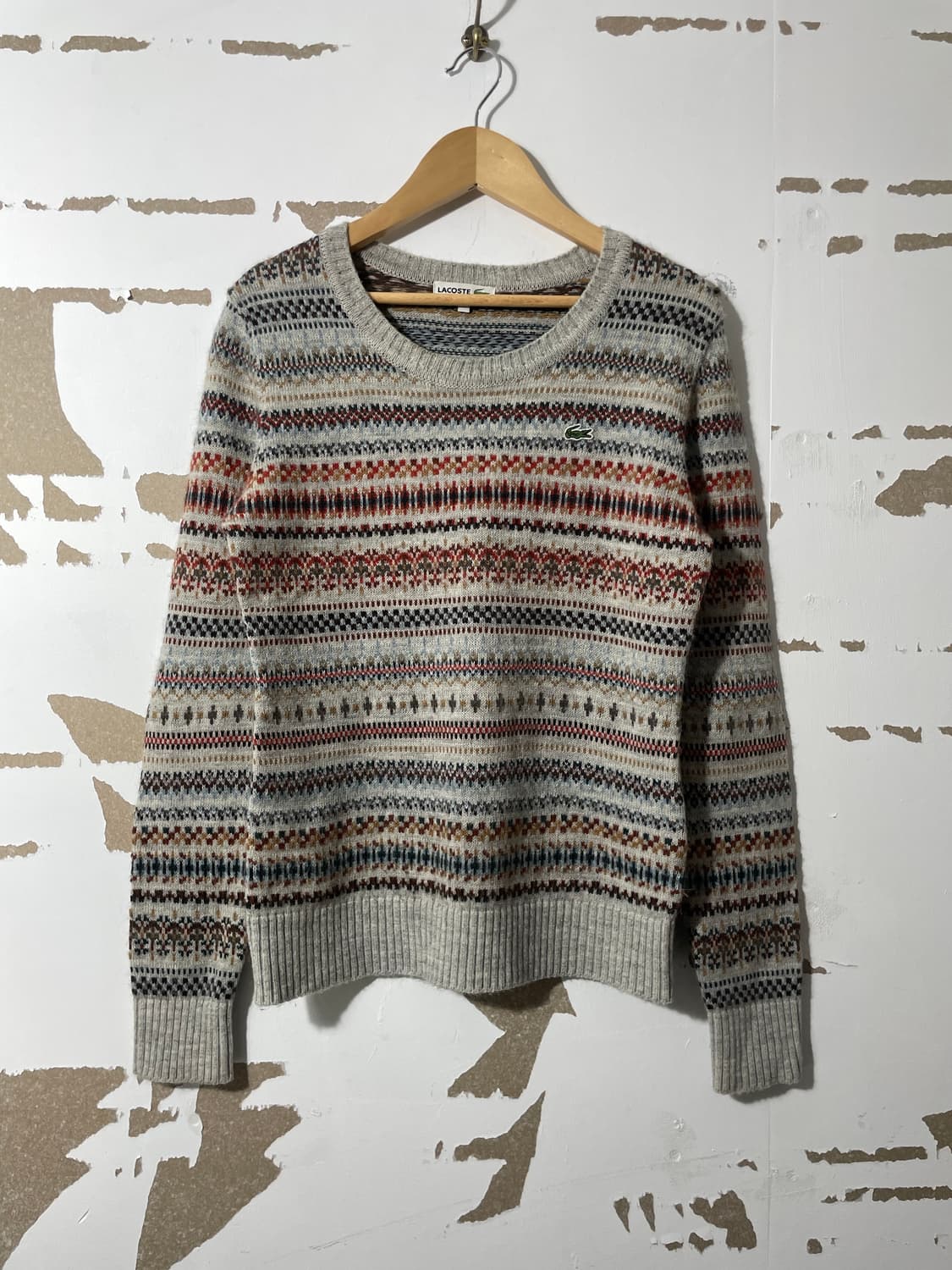 라코스테 페어아일 니트 상품이미지1