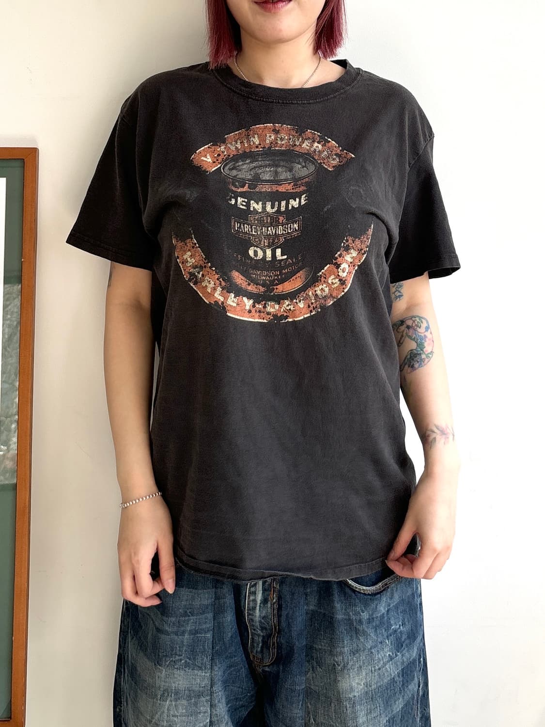 90’s Harley-Davidson 반팔 티셔츠 상품이미지1