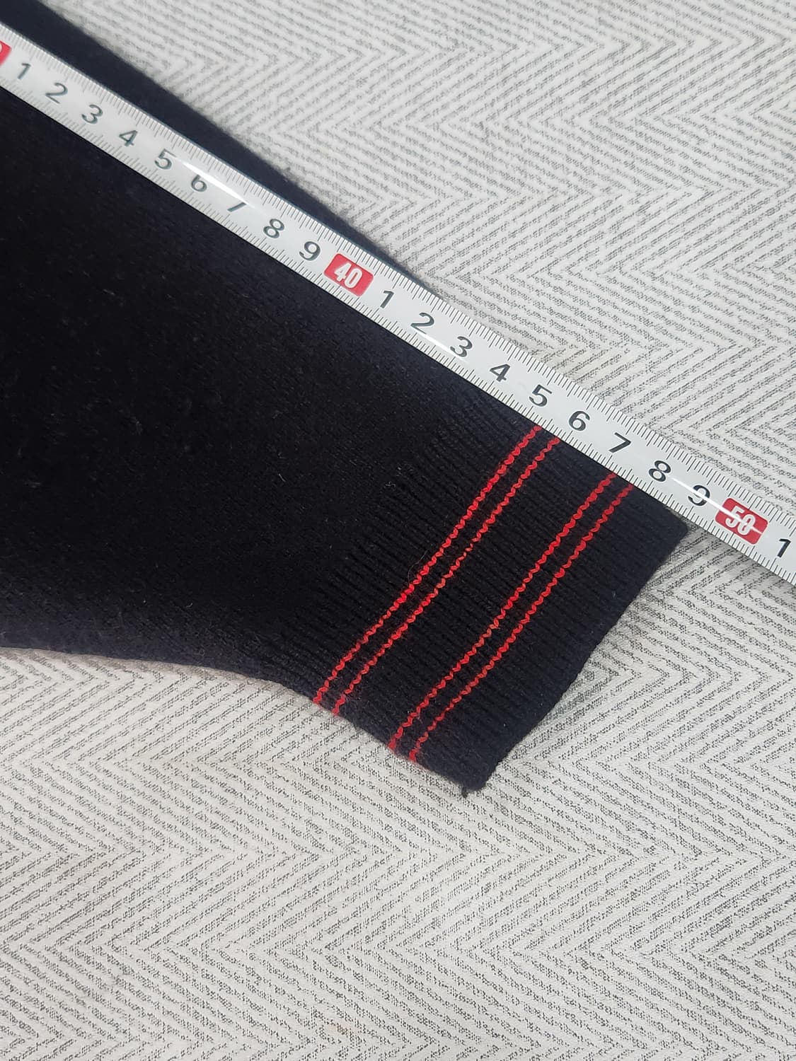 [F] 호랑이 패치 니트 자켓 봄버 여성 F사이즈 상품이미지8