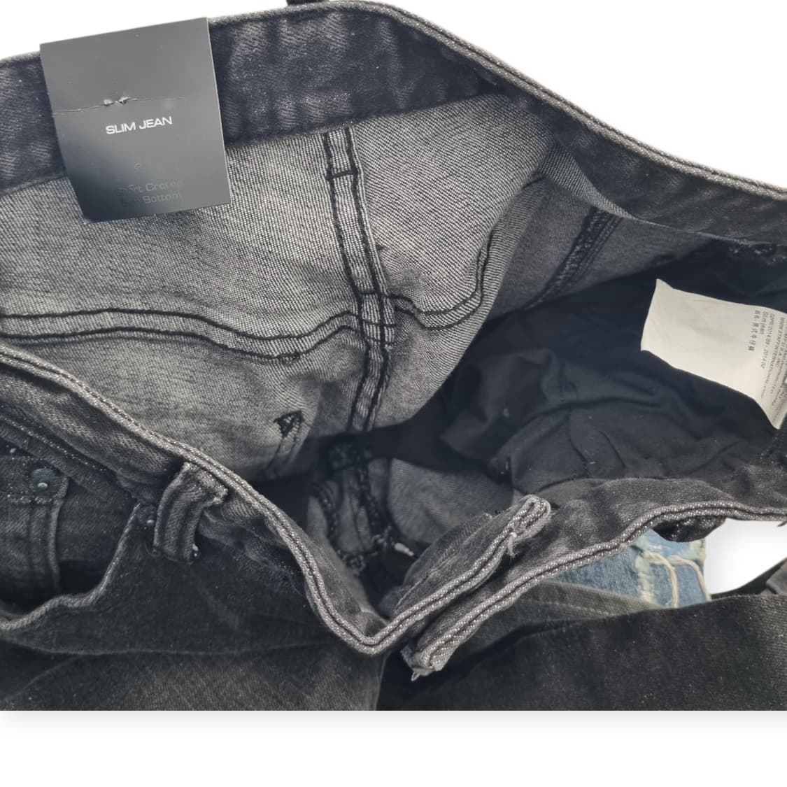 디스퀘어드2 블랙 데님 청바지 워싱진(미사용) 상품이미지5