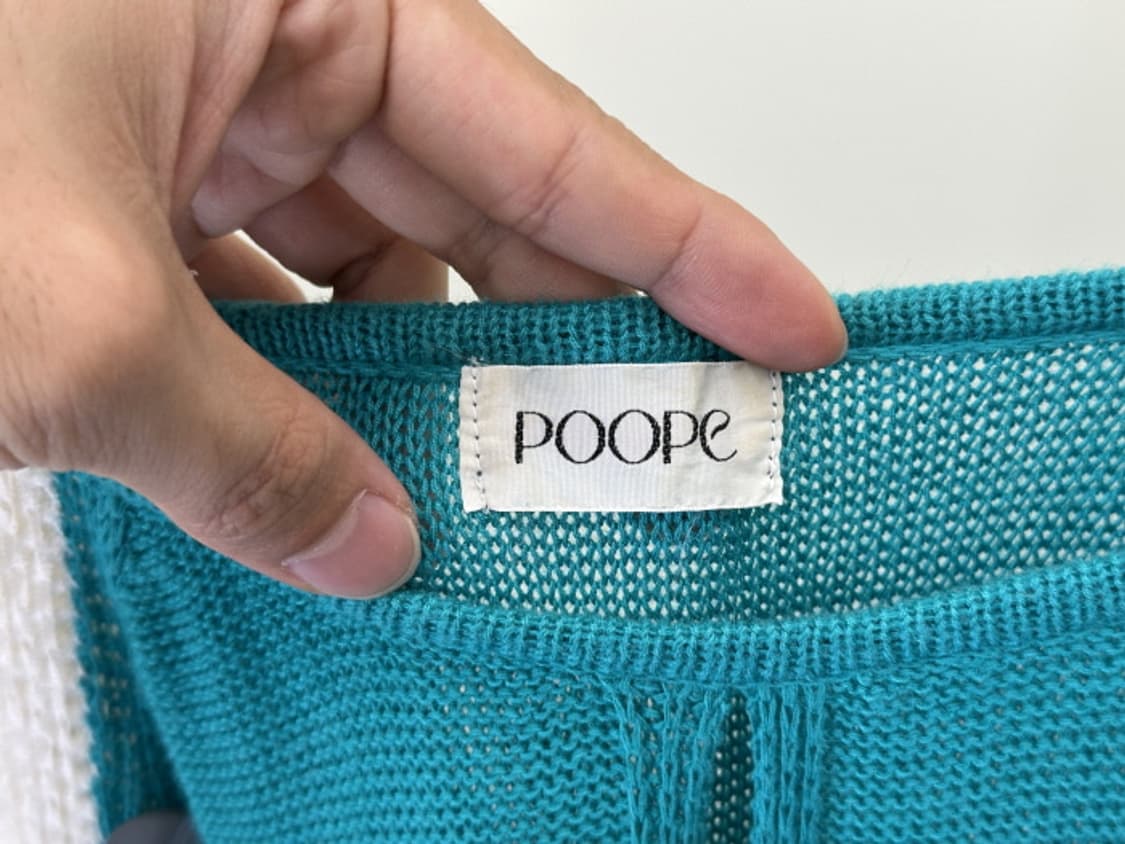 Poope 니트 탑 (M)  상품이미지8