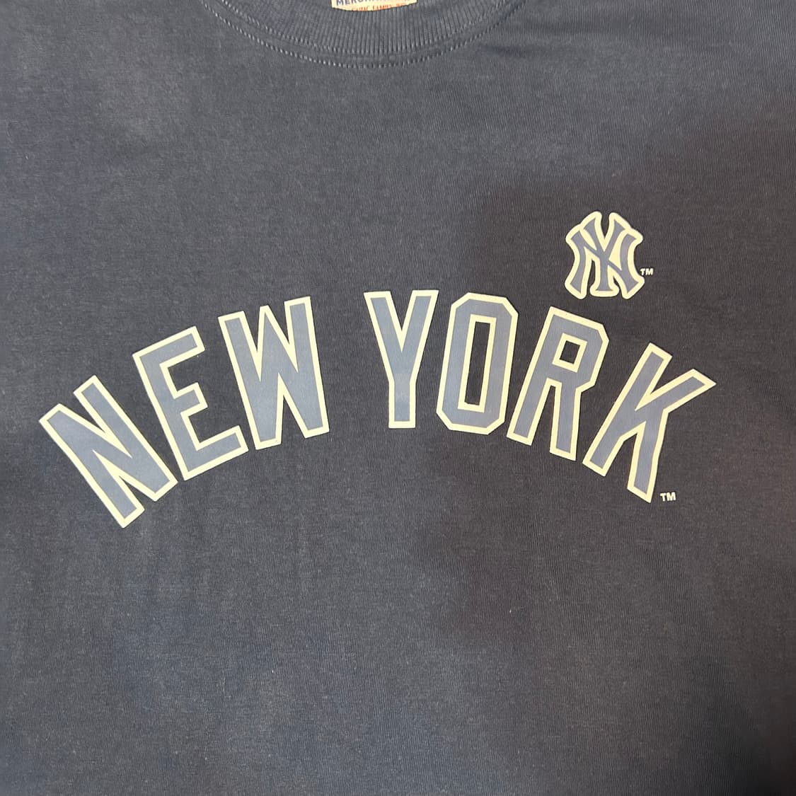 [L] 뉴욕 양키스 로고 반팔 상품이미지4