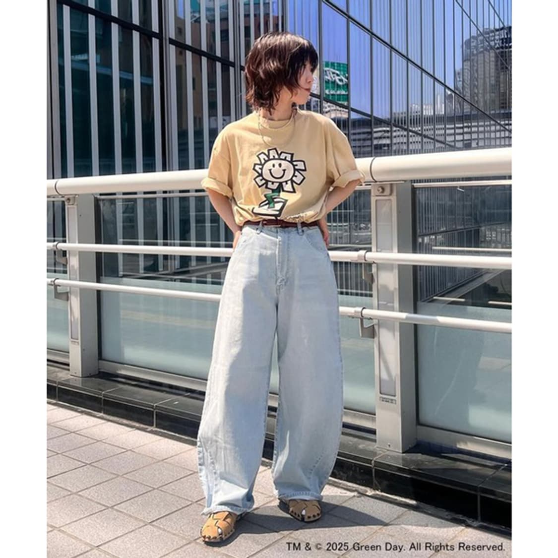 Johnbull Greenday Flower Tee 상품이미지5