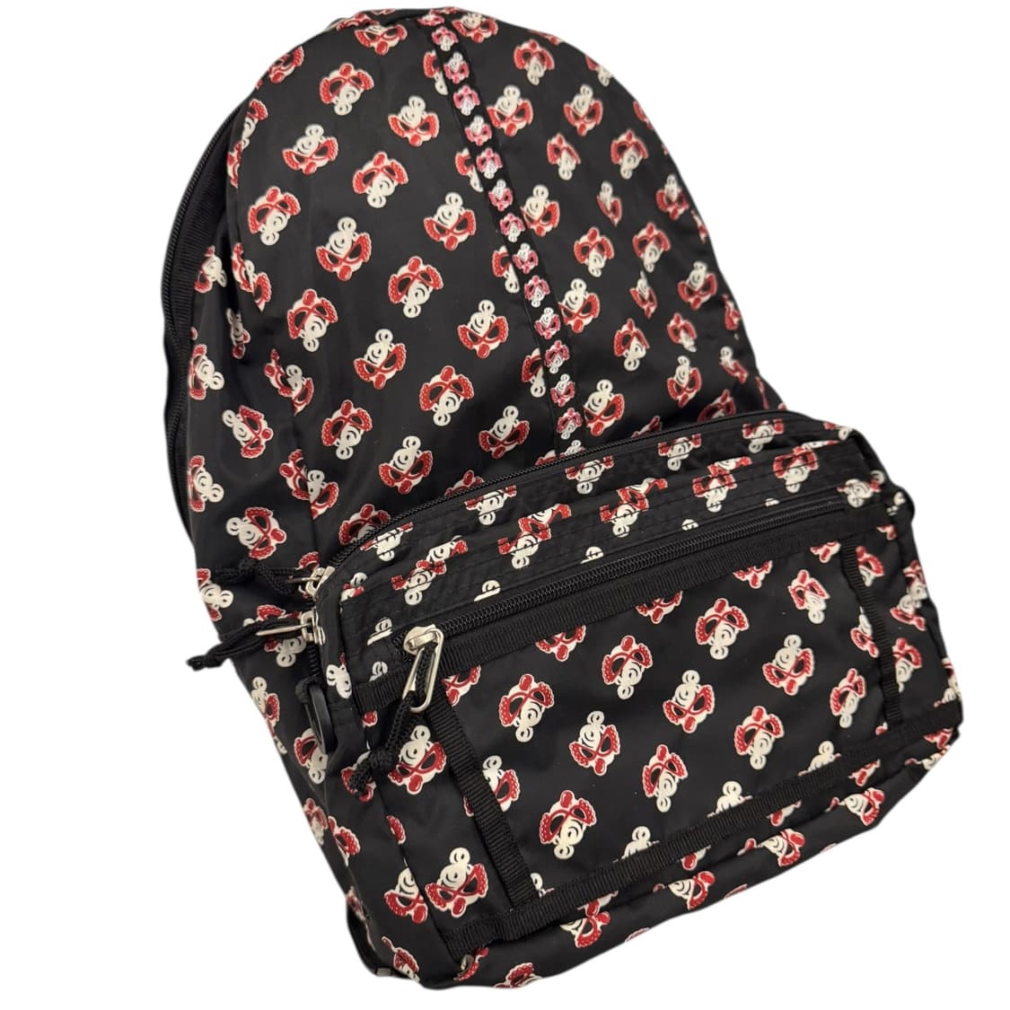 히스테릭글래머 롤링 슈퍼스타 2웨이 백팩 블랙 상품이미지4