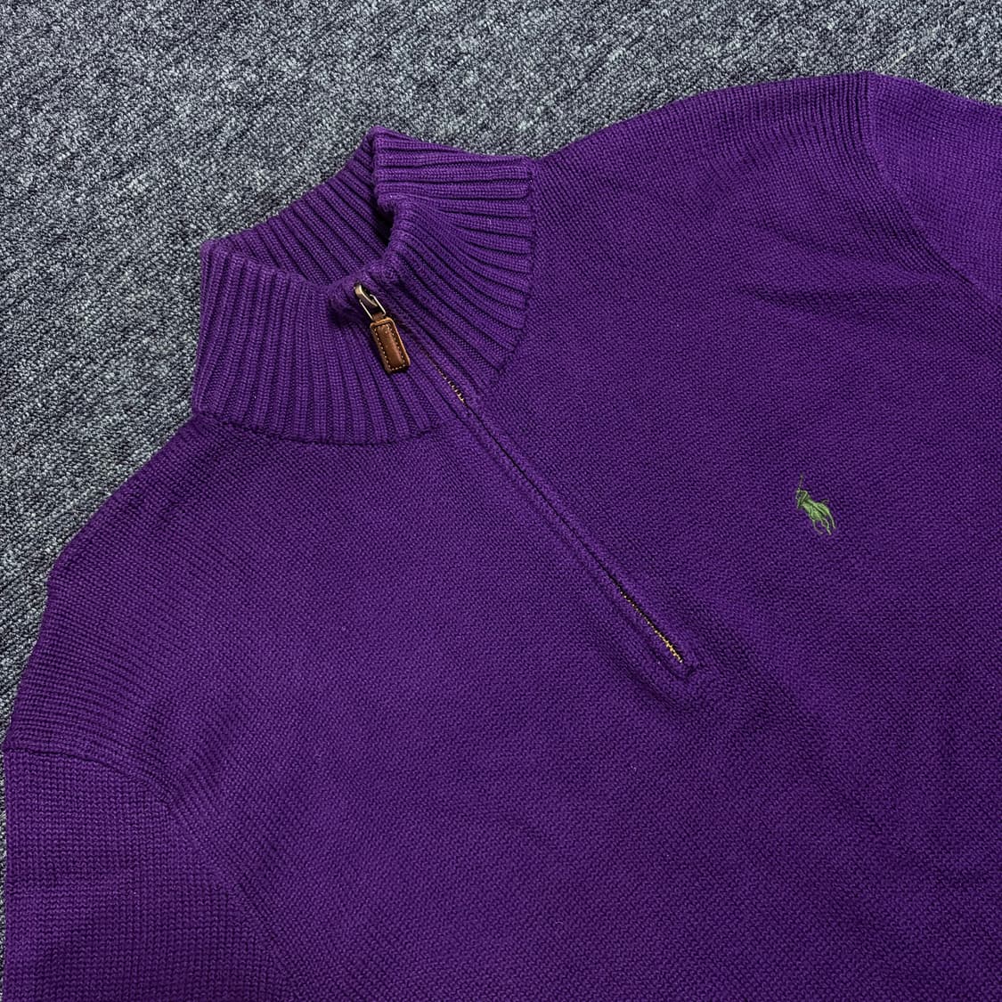 폴로 랄프로렌 반집업 니트 상품이미지3