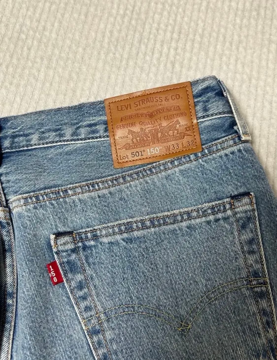 리바이스 LEVIS 501 패치워크 데님 팬츠 32 상품이미지4