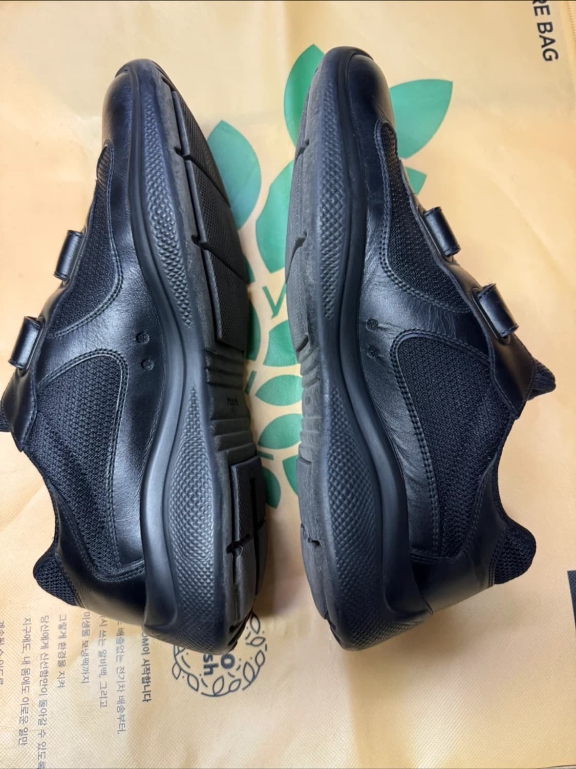 [프라다/아메리카컵] 벨크로 레더 스니커즈 / OS 상품이미지4