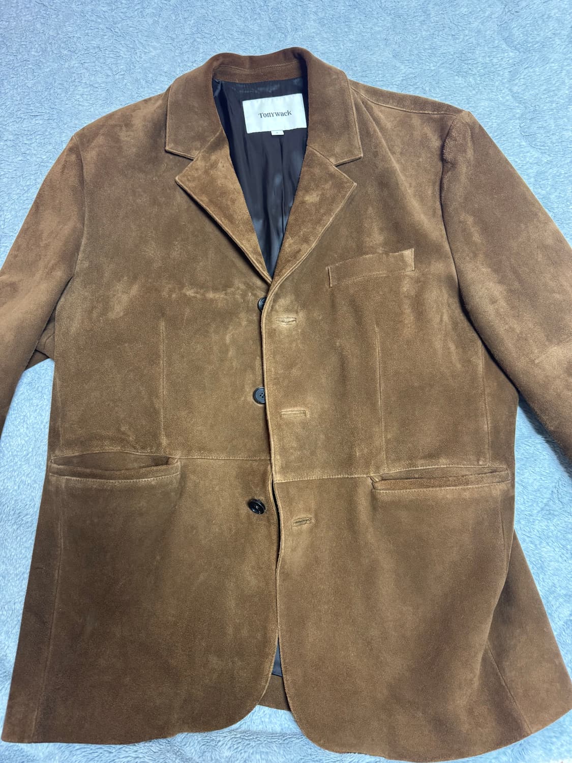 토니웩 스웨이드 블레이저 자켓L 상품이미지2