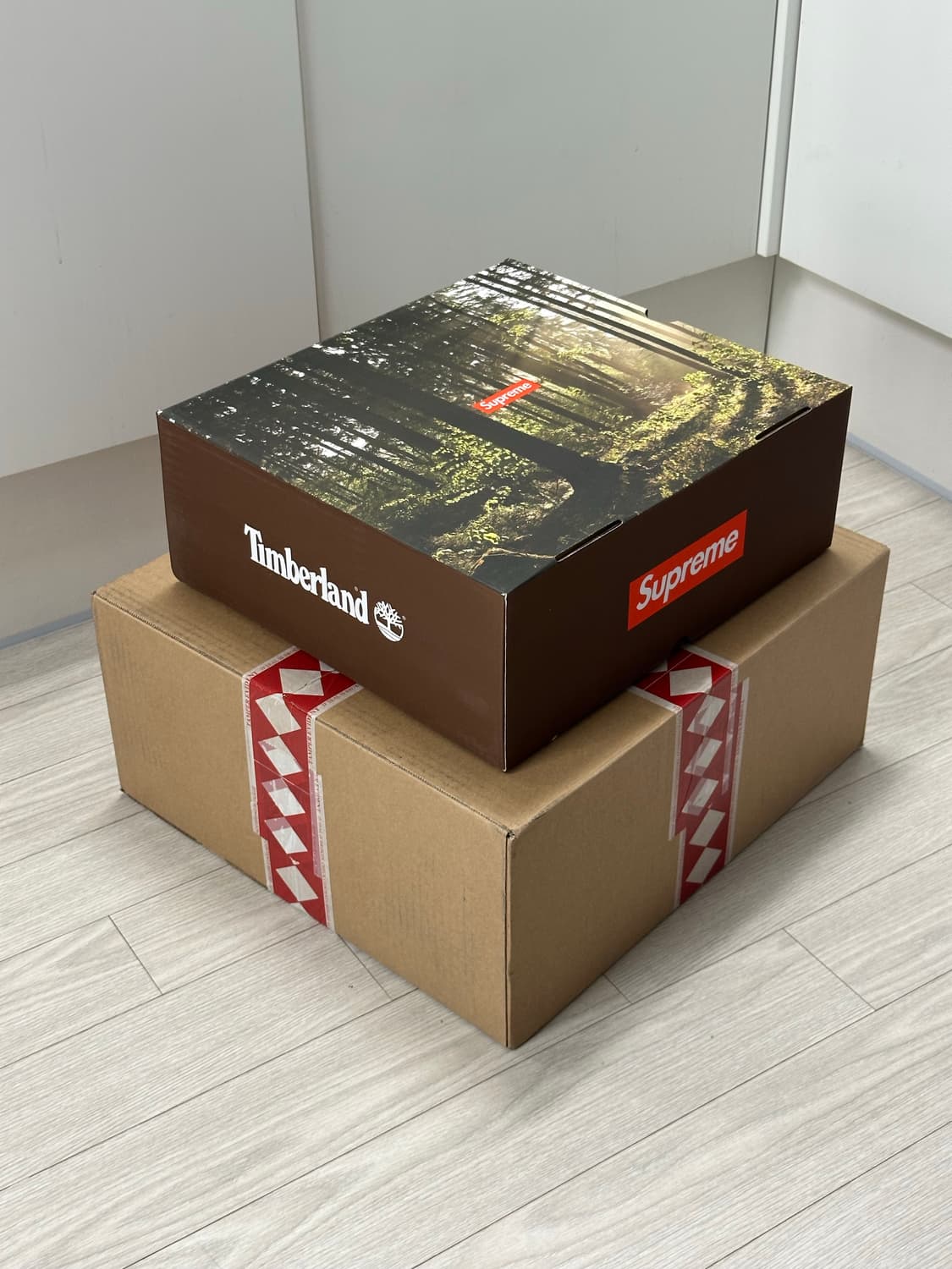 슈프림 x 팀버랜드 브라운 컬러 12사이즈 새상품 상품이미지8