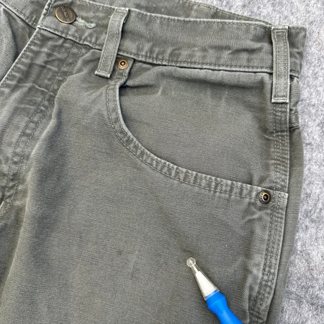 2018 칼하트 B159 DMS 다크모스 캔버스 카펜더 팬츠 상품이미지8