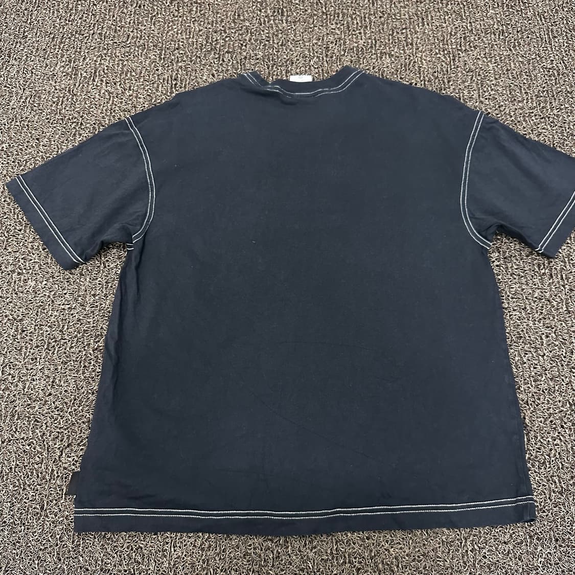 NIKE 나이키 스우시 스티치 공용 반팔티셔츠 블랙 S 상품이미지6