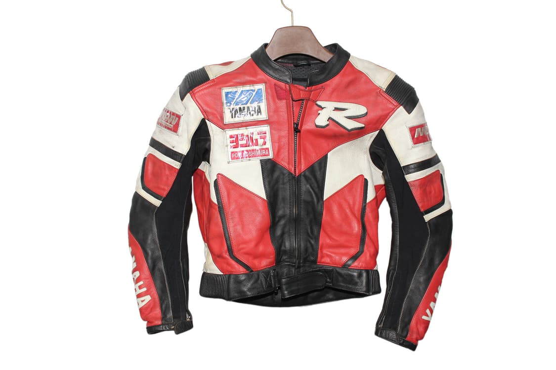 YAMAHA 야마하 레더 모터사이클 수트 셋업 상품이미지1
