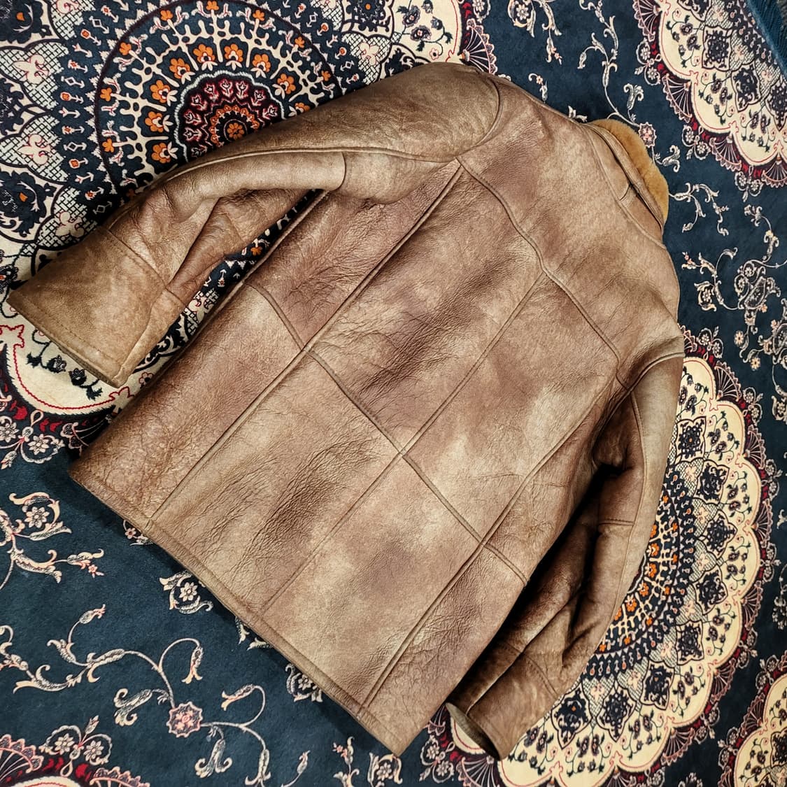 리얼 레더 무스탕 자켓 (88) 상품이미지6