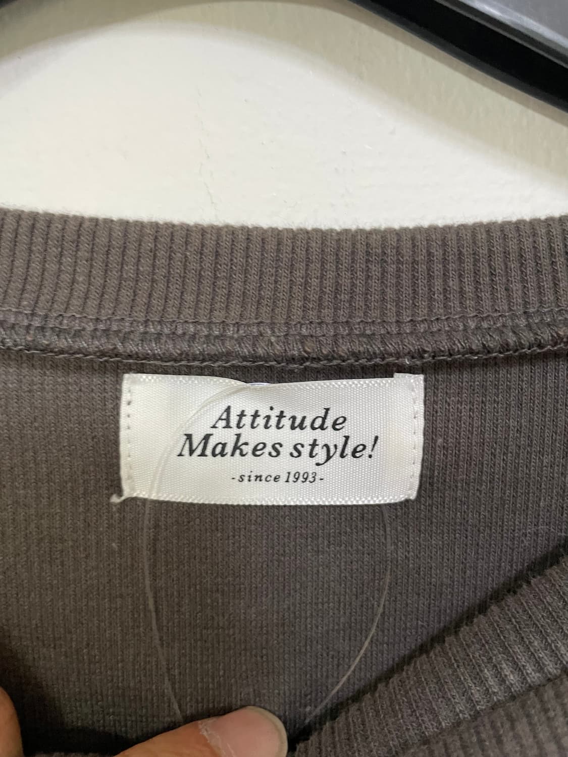 재패니즈빈티지 크롭 나비 프린팅 긴팔 티셔츠 상품이미지5