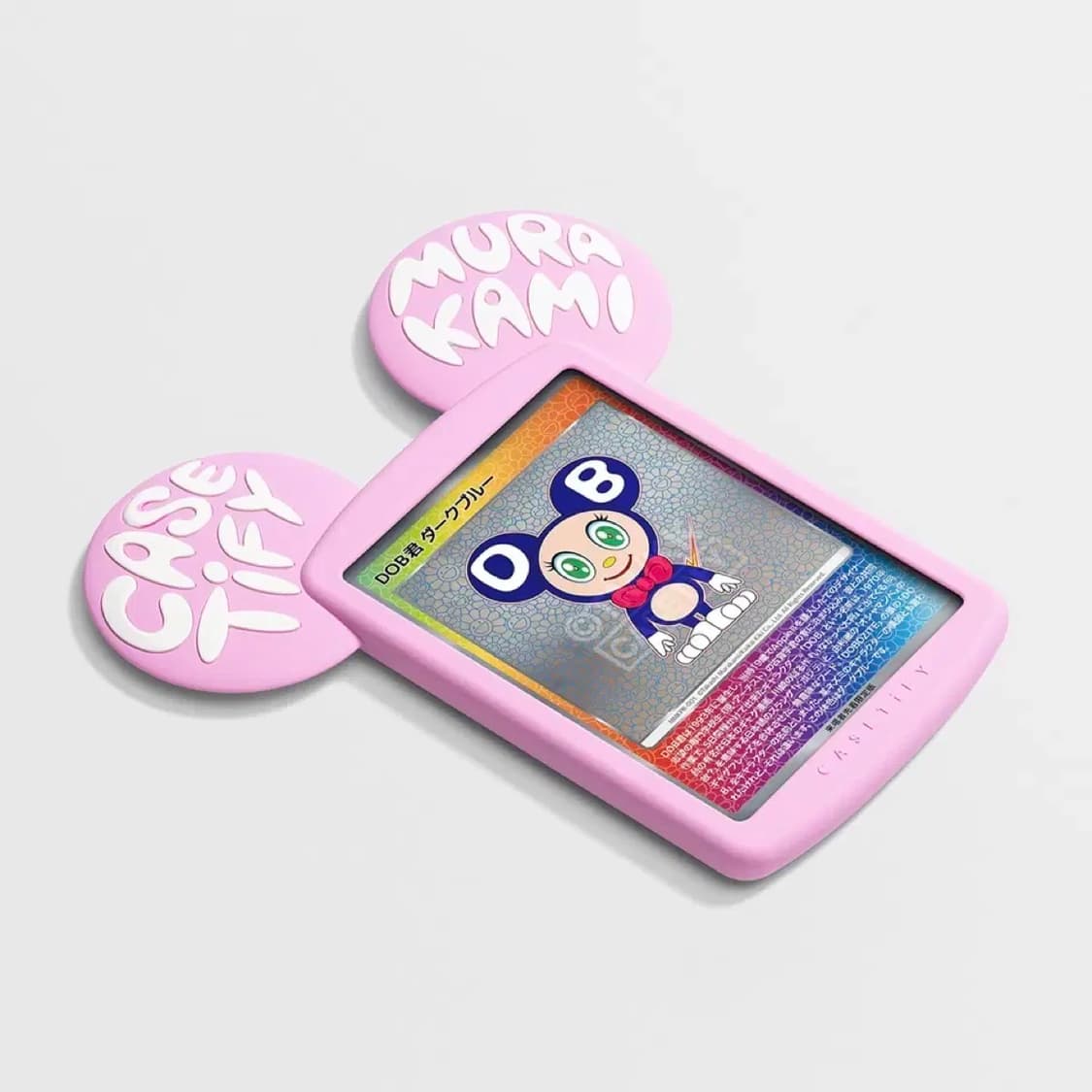 (새상품) 케이스티파이 무라카미 다카시 한정판 카드홀더 핑크 판매 상품이미지6