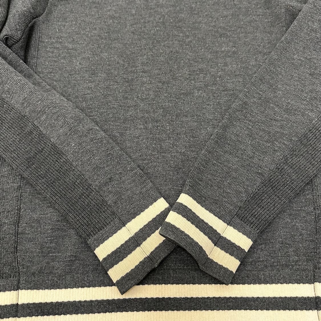 라코스테 울 니트 집업 그레이100(L) 상품이미지9