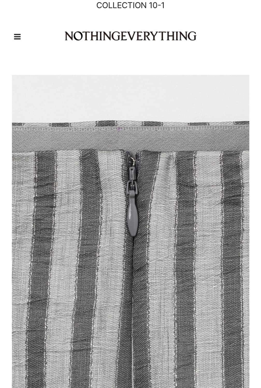 SIGNATURE STRIPE MIDI SKIRT 상품이미지4