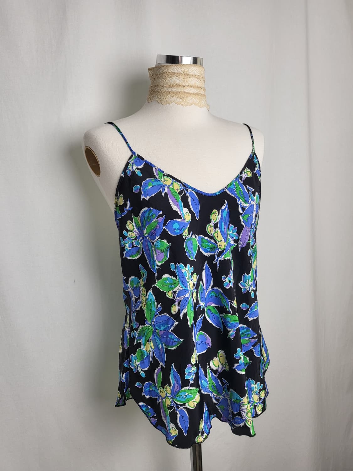 빈티지 수채화 슬립 이너 나시 캐미솔 상품이미지1