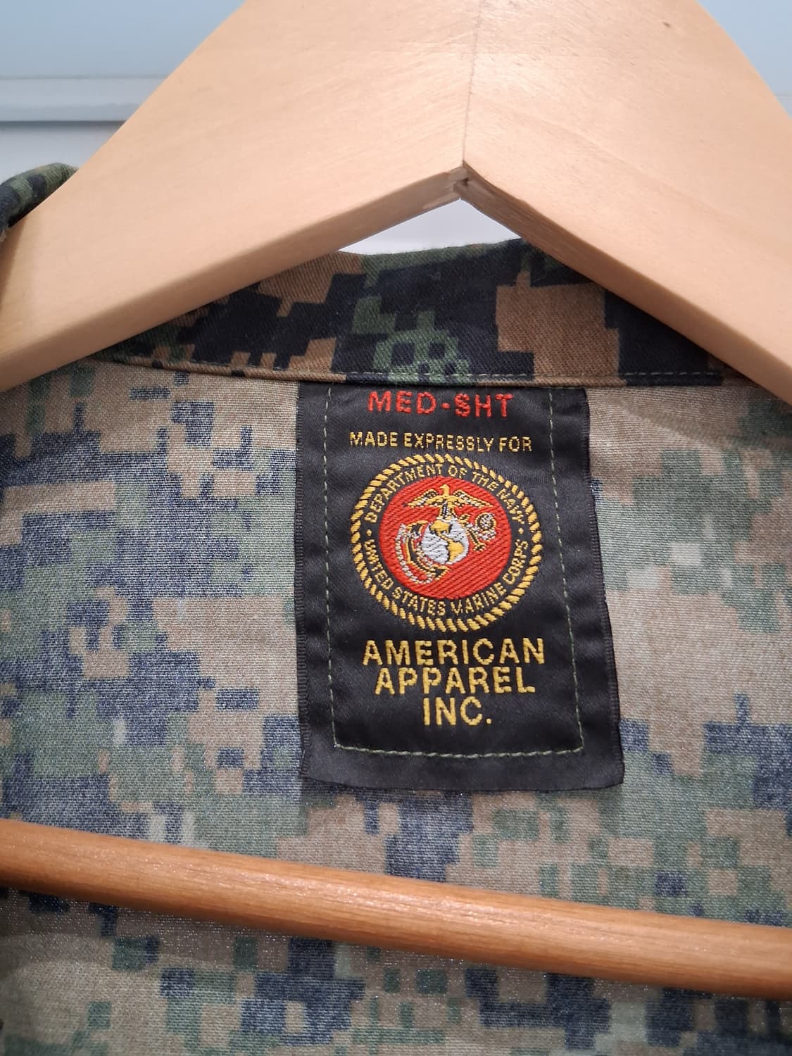 미해병대 우드랜드 마펫 전투복 상의 상품이미지2