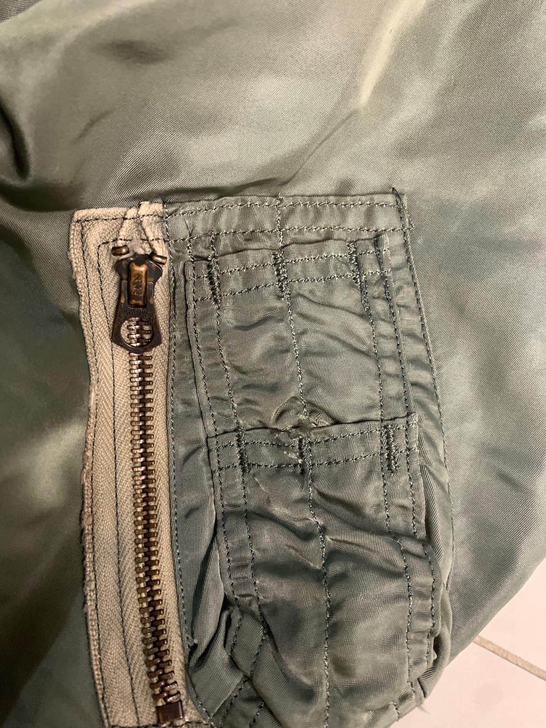 RARE) 60s L-2B 자켓 XL 상품이미지6