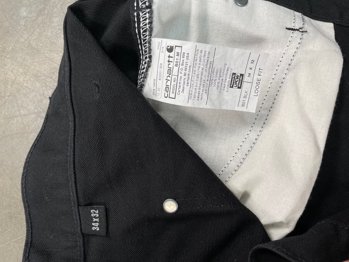 칼하트 더블니 카펜터 팬츠 상품이미지6