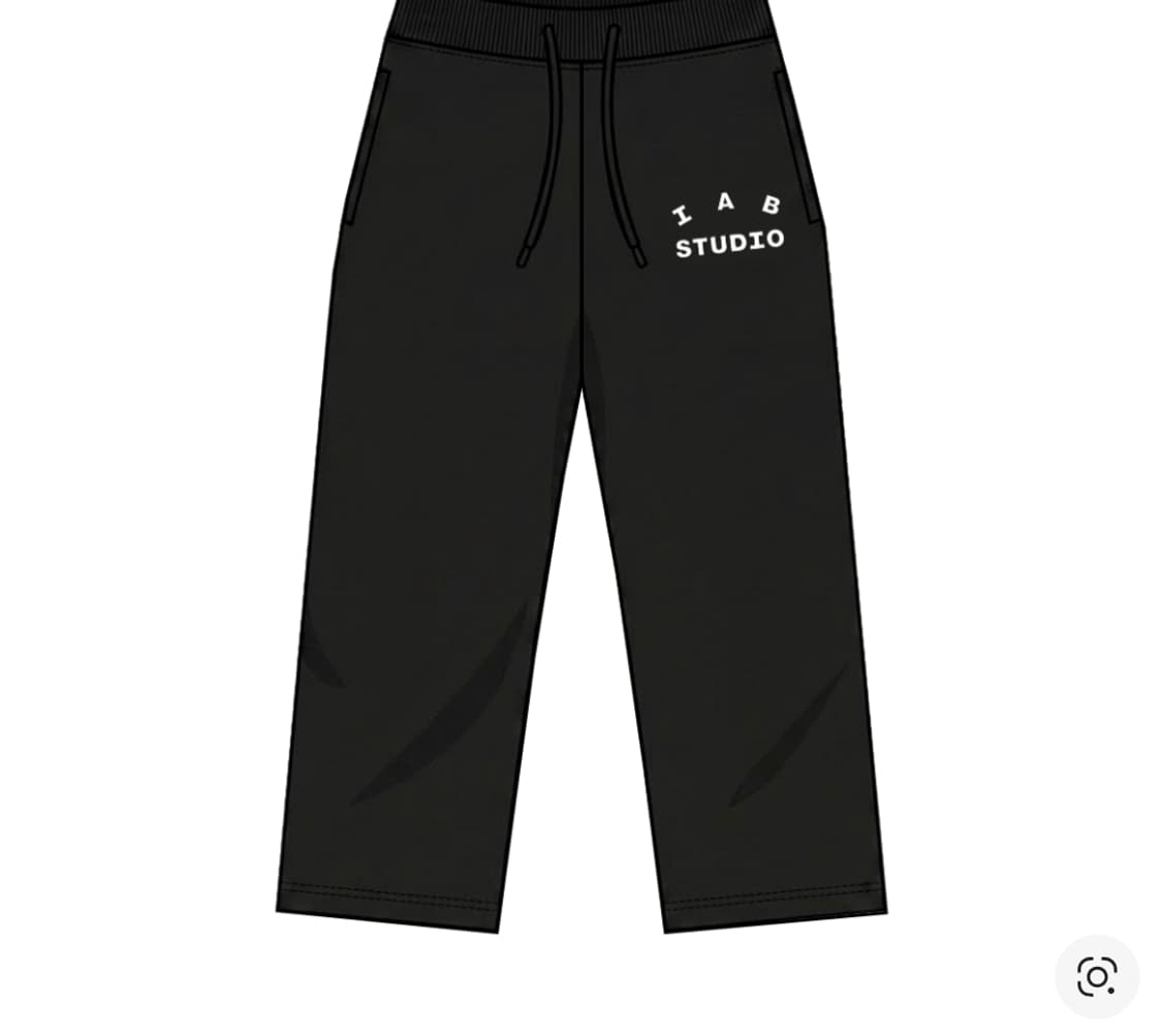 미개봉 아이앱 스튜디오 아이앱 스웨트팬츠 블랙 상품이미지1