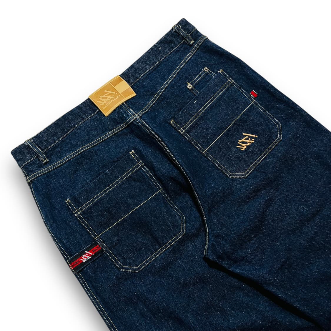 마자플라바 90s 언더그라운드 올드스쿨 카펜터 데님팬츠 상품이미지2