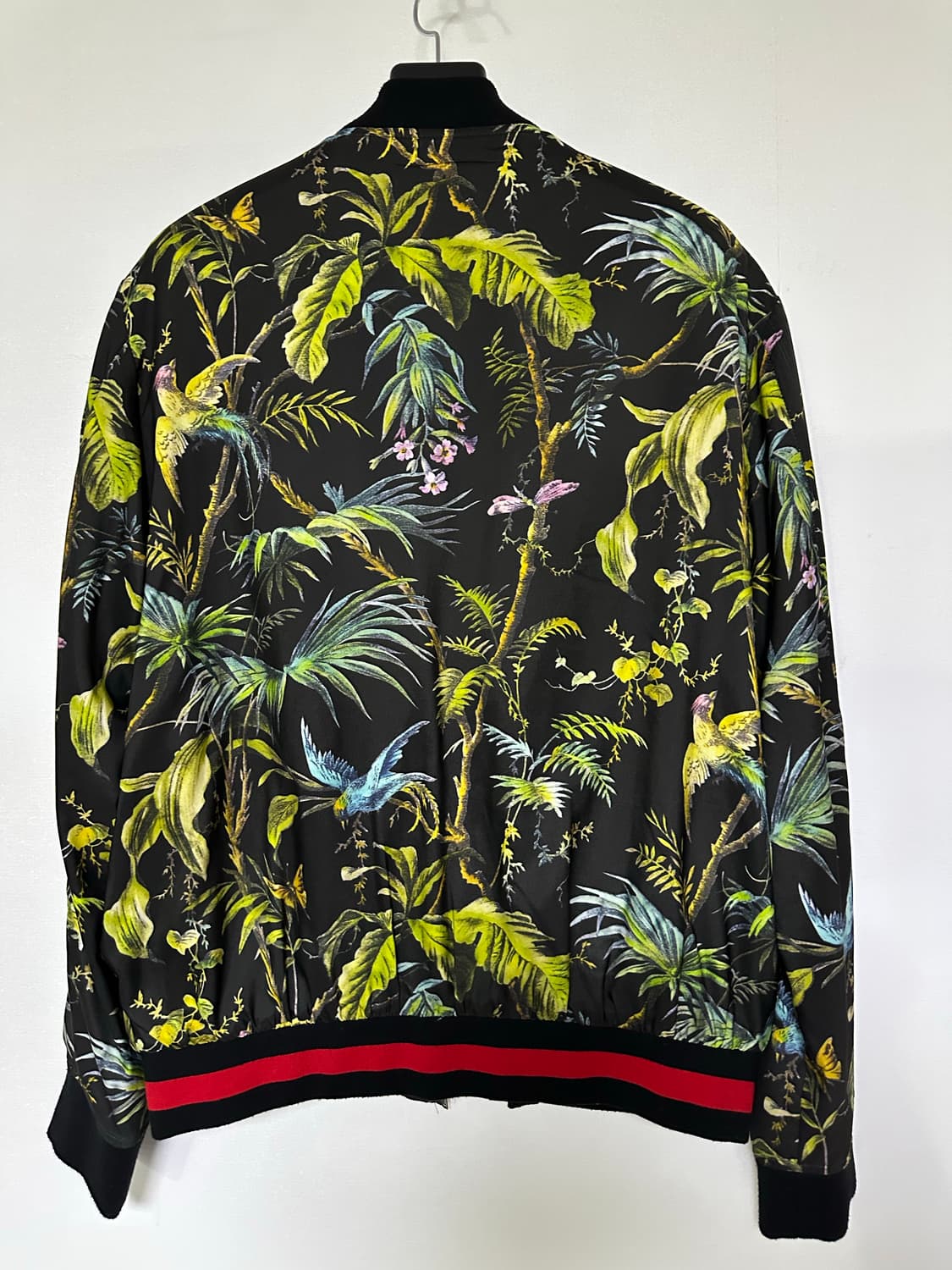 구찌 플라워 패턴 봄버 자켓 블랙 상품이미지2