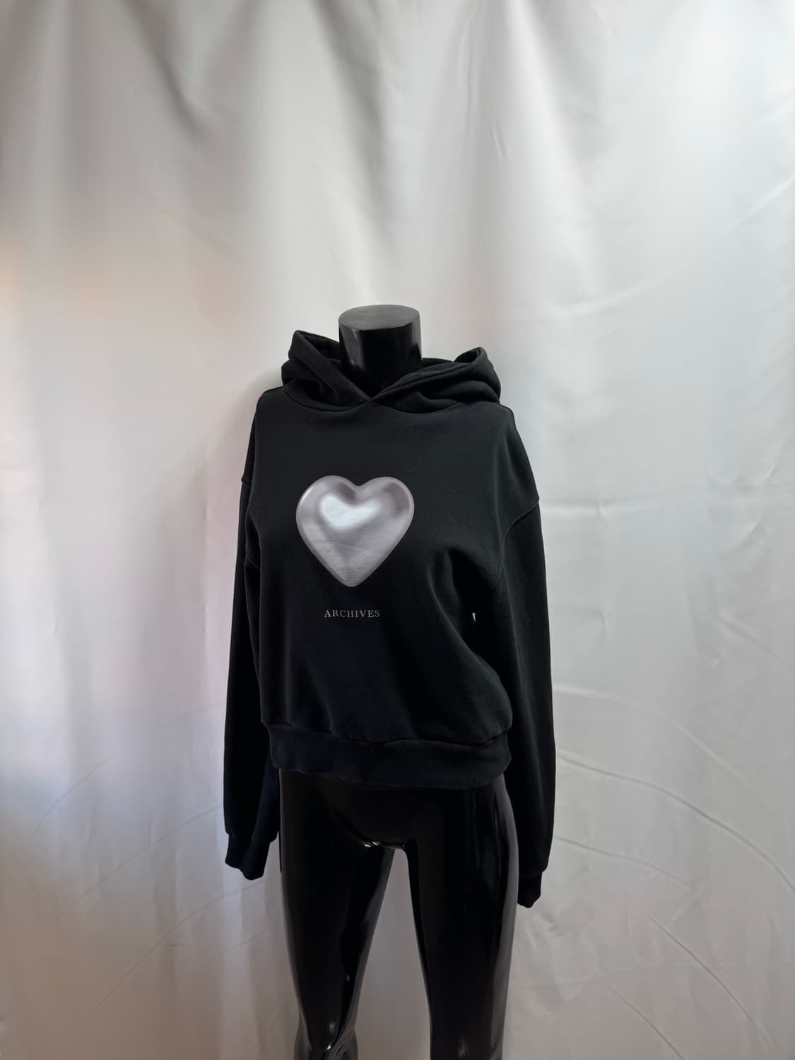 2000 archives / 2000아카이브 하트 프린팅 후드 상품이미지1
