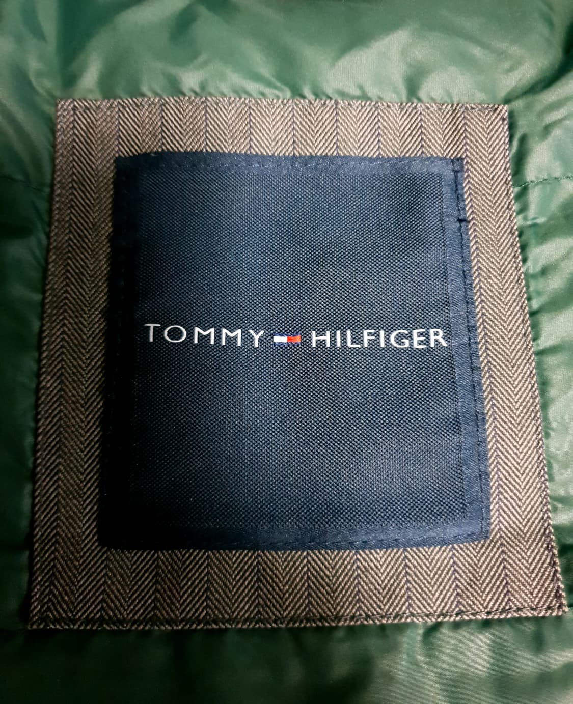 (빈티지)타미힐피거 사이드벨트 사파리 다운 점퍼 카키 (M) 상품이미지3