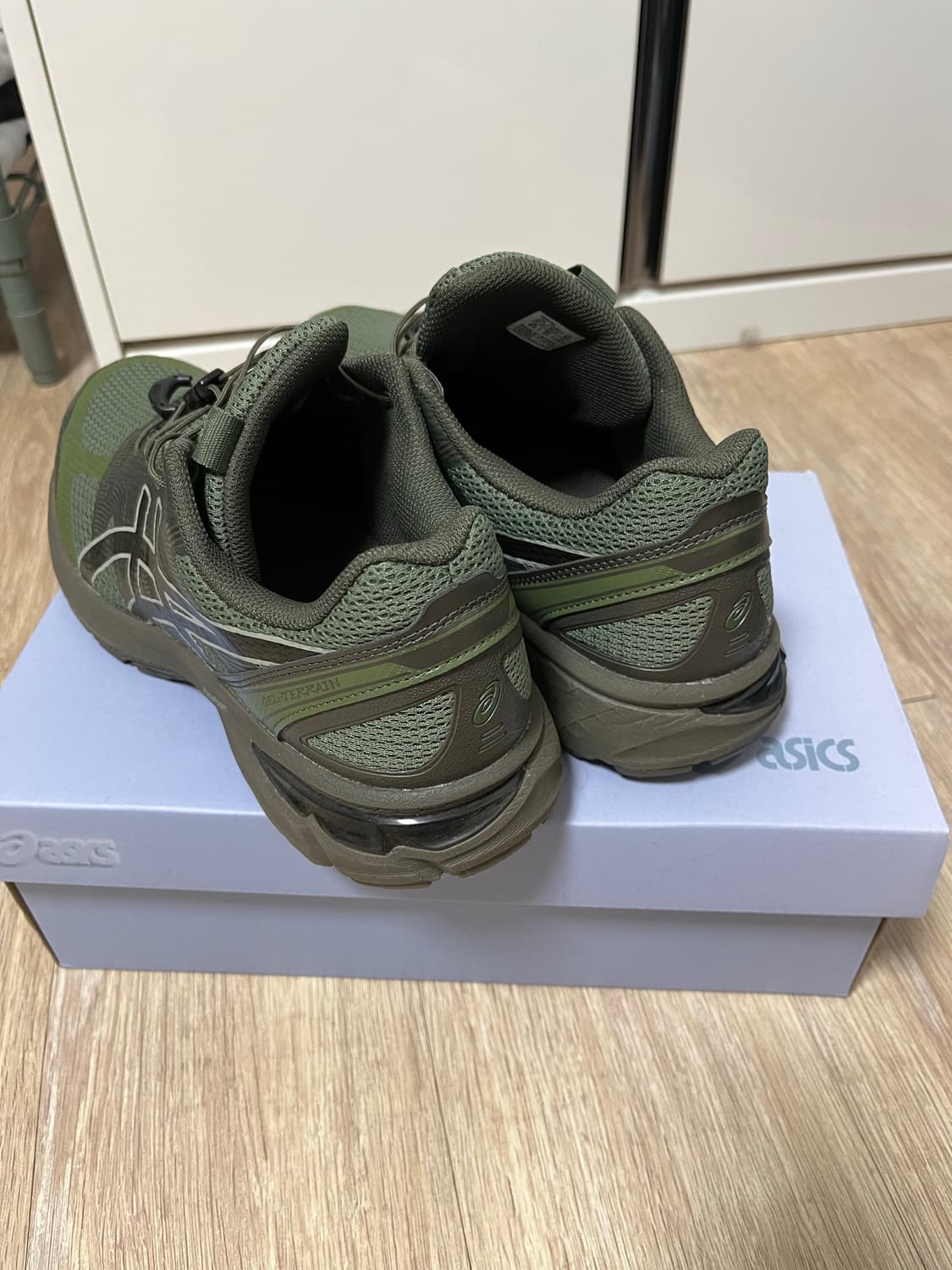 아식스 산산기어 젤터레인 그린 275 상품이미지2