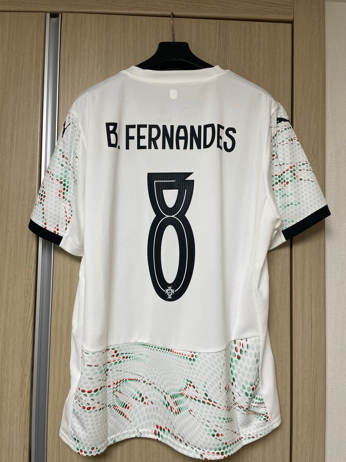 포르투갈 25/26 어웨이 유니폼_브루노 페르난데스 8번 마킹 상품이미지2