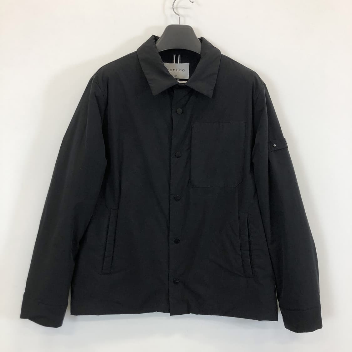 코모도 패딩셔츠 105 사이즈 스냅단추  상품이미지1