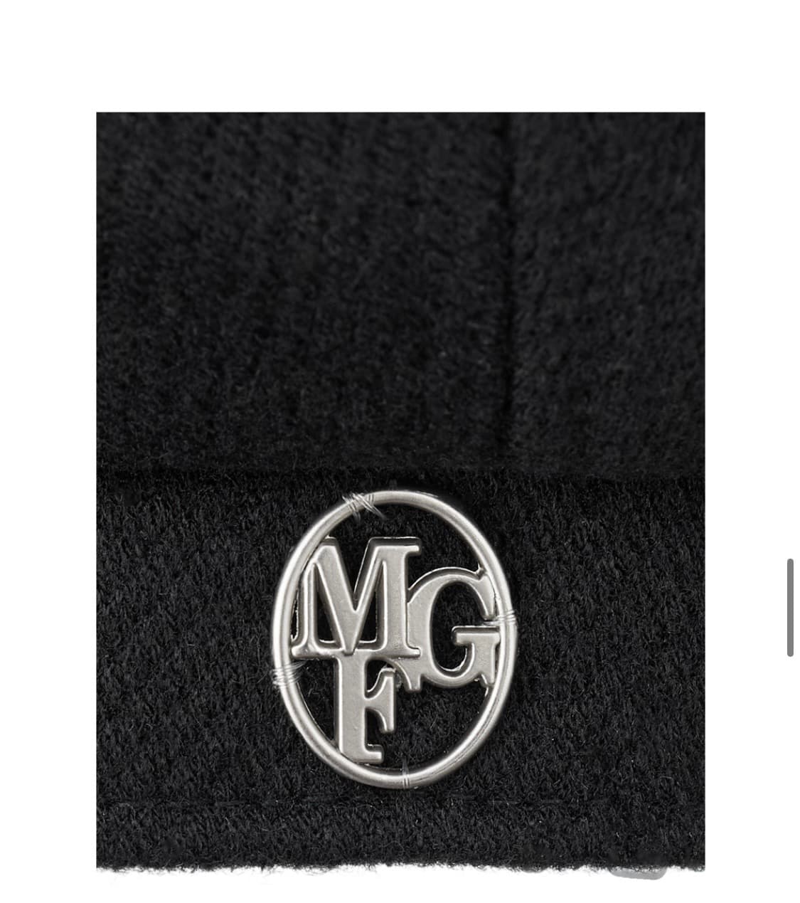 마리떼 CIRCLE LOGO WOOL cap 베레모 버킷햇 상품이미지4