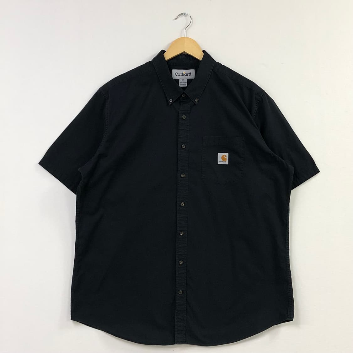 Xxl 칼하트 블랙 워크 셔츠 상품이미지2