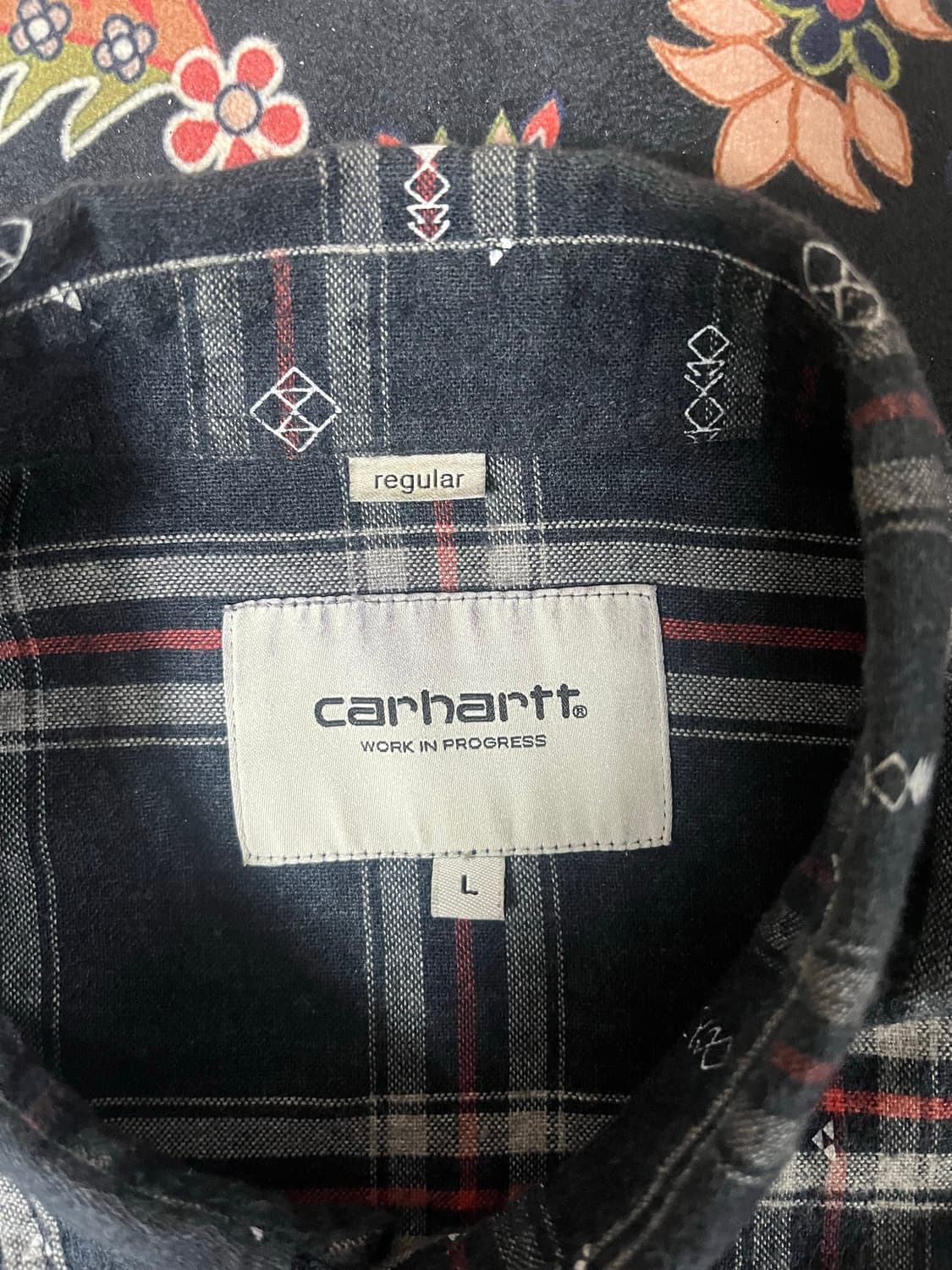 [L] 칼하트 wip 체크셔츠 상품이미지3