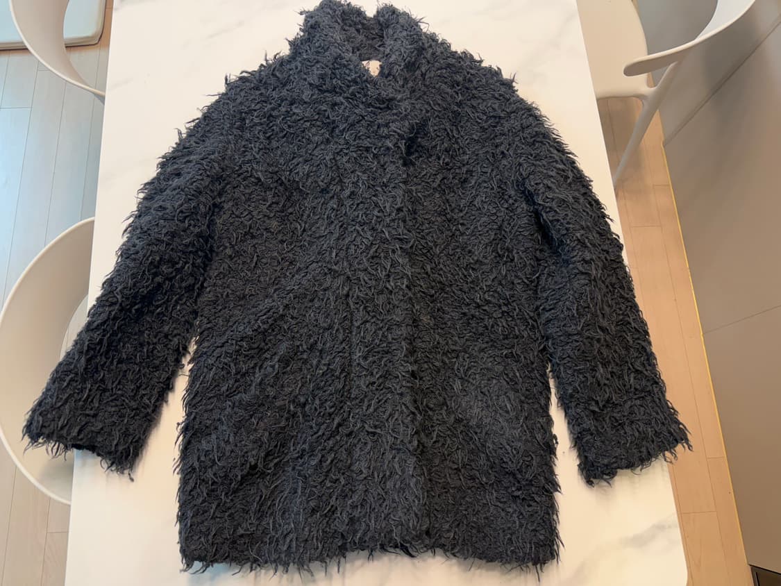 IRO 이로 부클레 퍼 코트 M 정품 상품이미지3