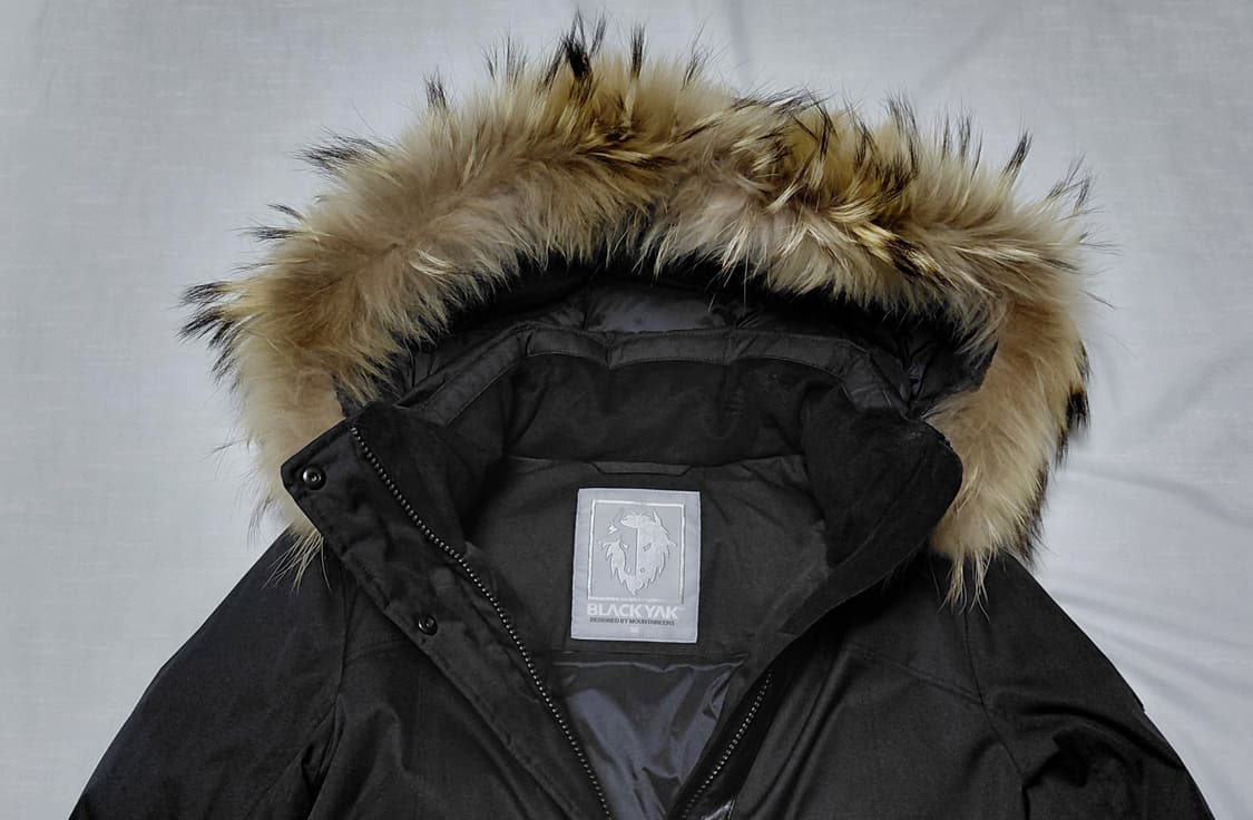 블랙야크 여성 블랙 롱패딩 90 상품이미지2