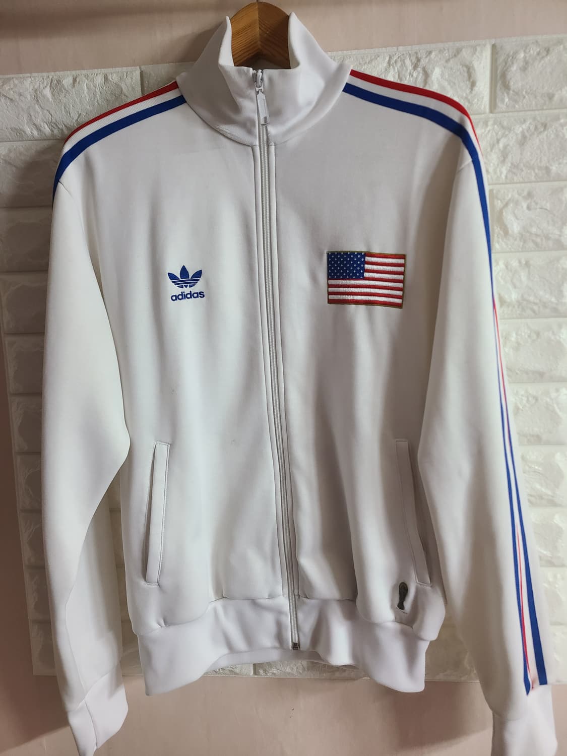 (희귀)아디다스 USA 트랙탑 화이트(105) 상품이미지1