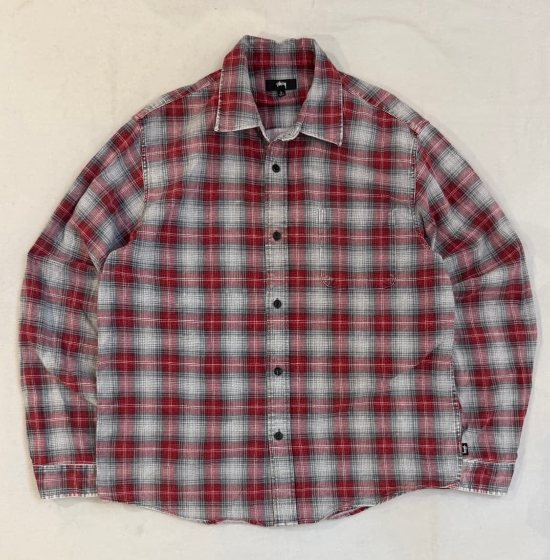 스투시 덱스 프린트 플란넬 체크셔츠 상품이미지1