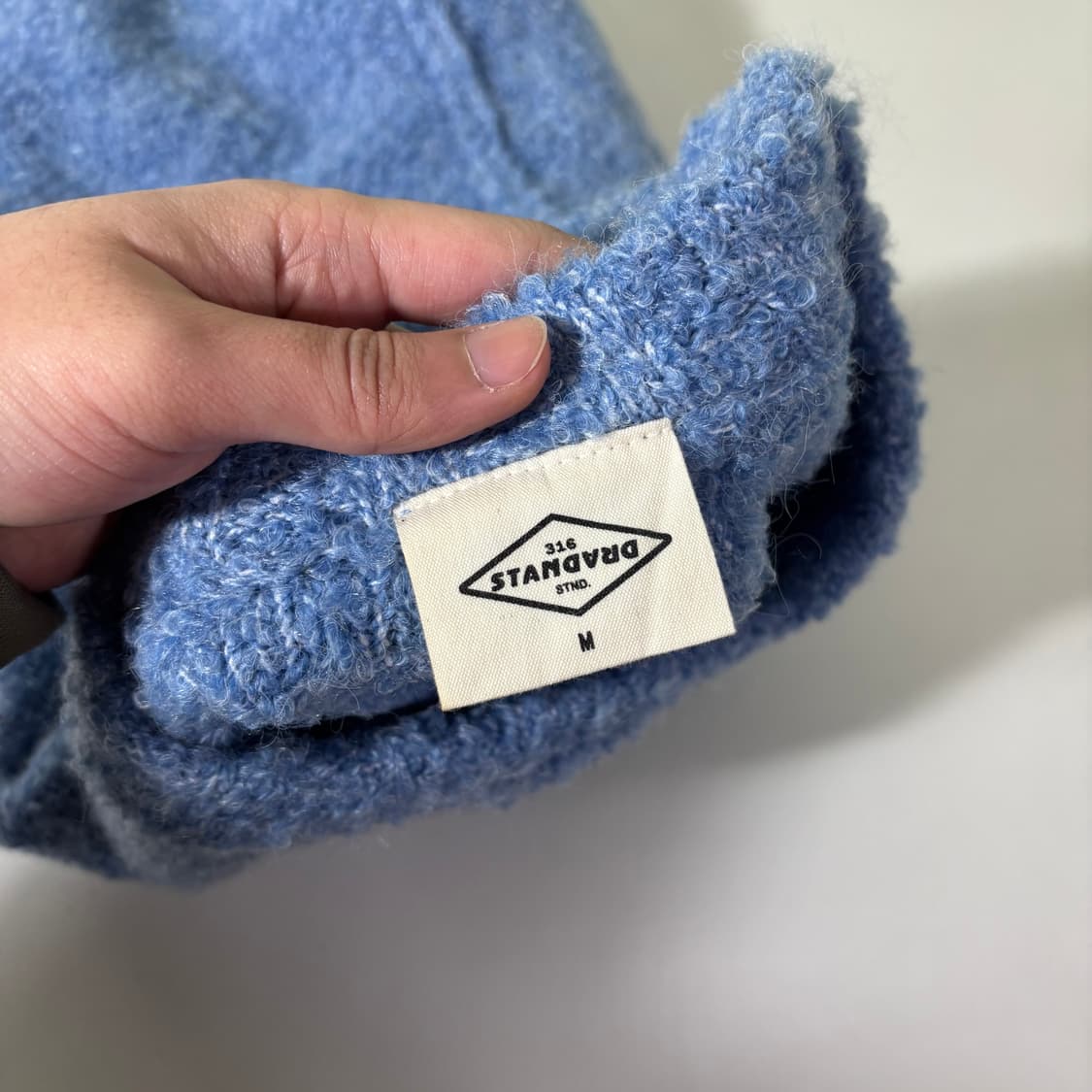 M 316스탠다드 블루 부클니트 상품이미지4