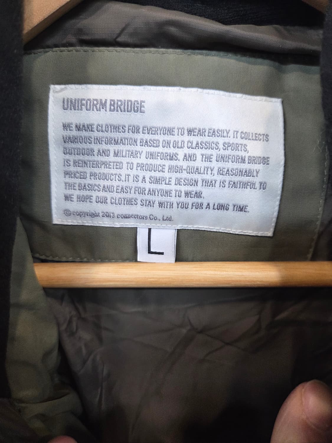 유니폼브릿지 카라코람 패딩자켓 L 상품이미지3