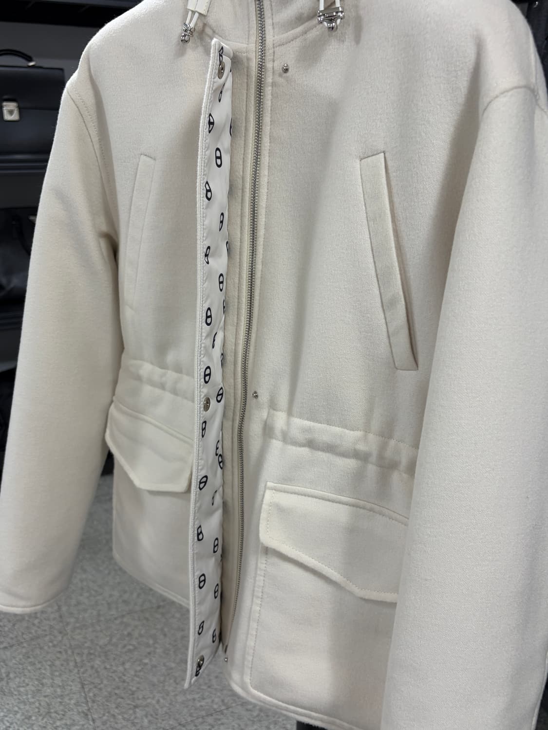 23ss 에르메스 샹달 리버서블 캐시미어 코트 상품이미지3