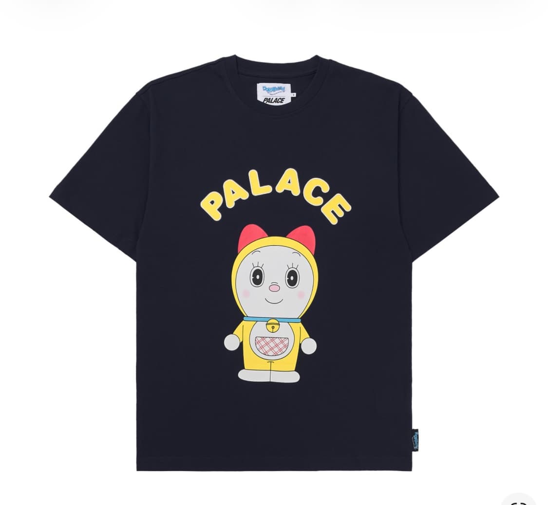 팔라스 x 도라에몽 반팔 네이비 M  상품이미지1