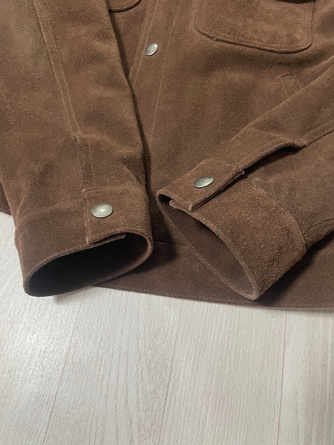 토니웩 스웨이드 트러커 자켓 L 상품이미지3