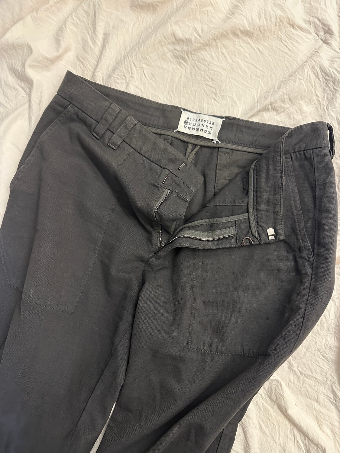 (L) 마르지엘라 울 코튼 팬츠 상품이미지1