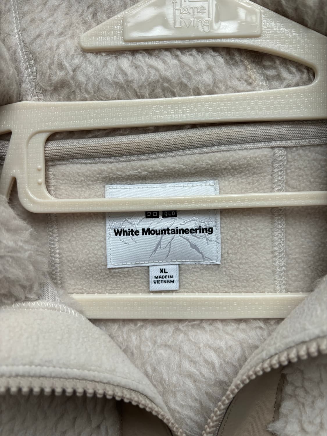 유니클로 x 화이트 마운티어니링 후리스 xl 상품이미지2