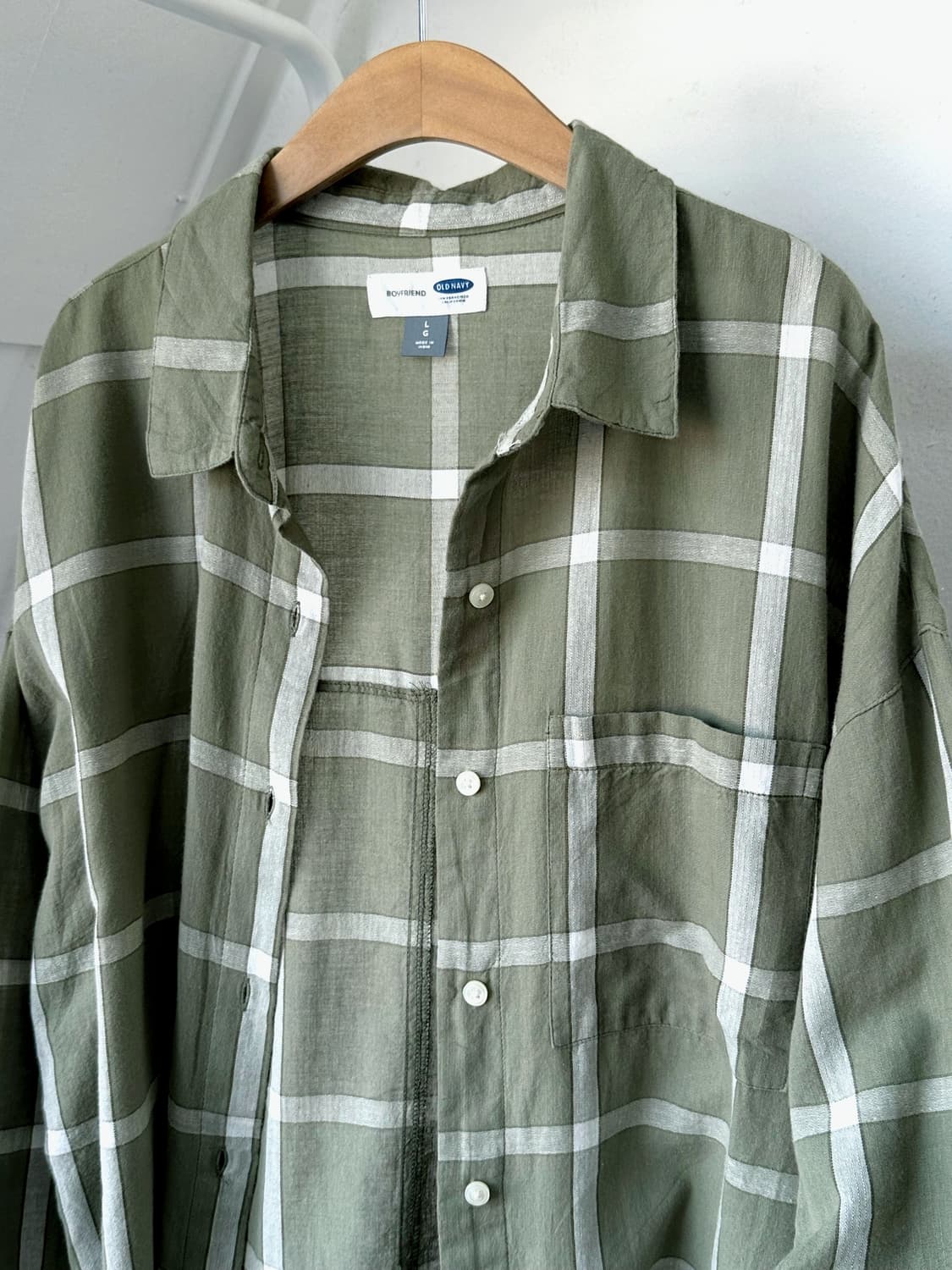 Boyfriend fit high gauge natural cotton  상품이미지1