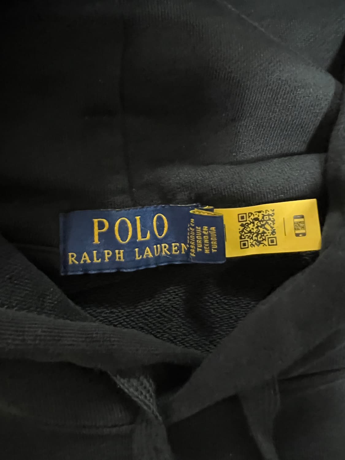 폴로 블랙 후드티 s 급처 상품이미지2