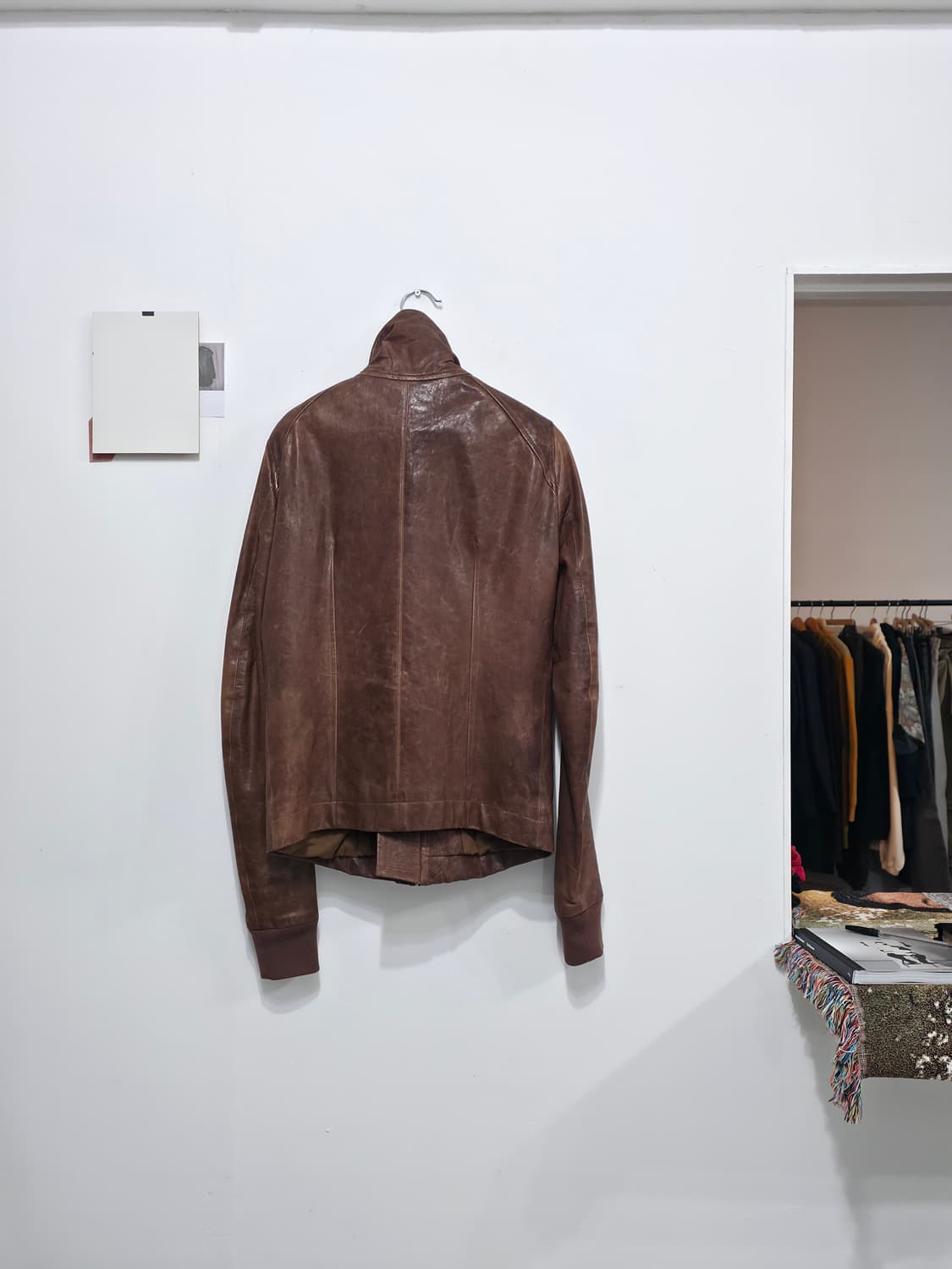 Rick Owens 09FW 'CURST' lamb skin jacket 상품이미지5